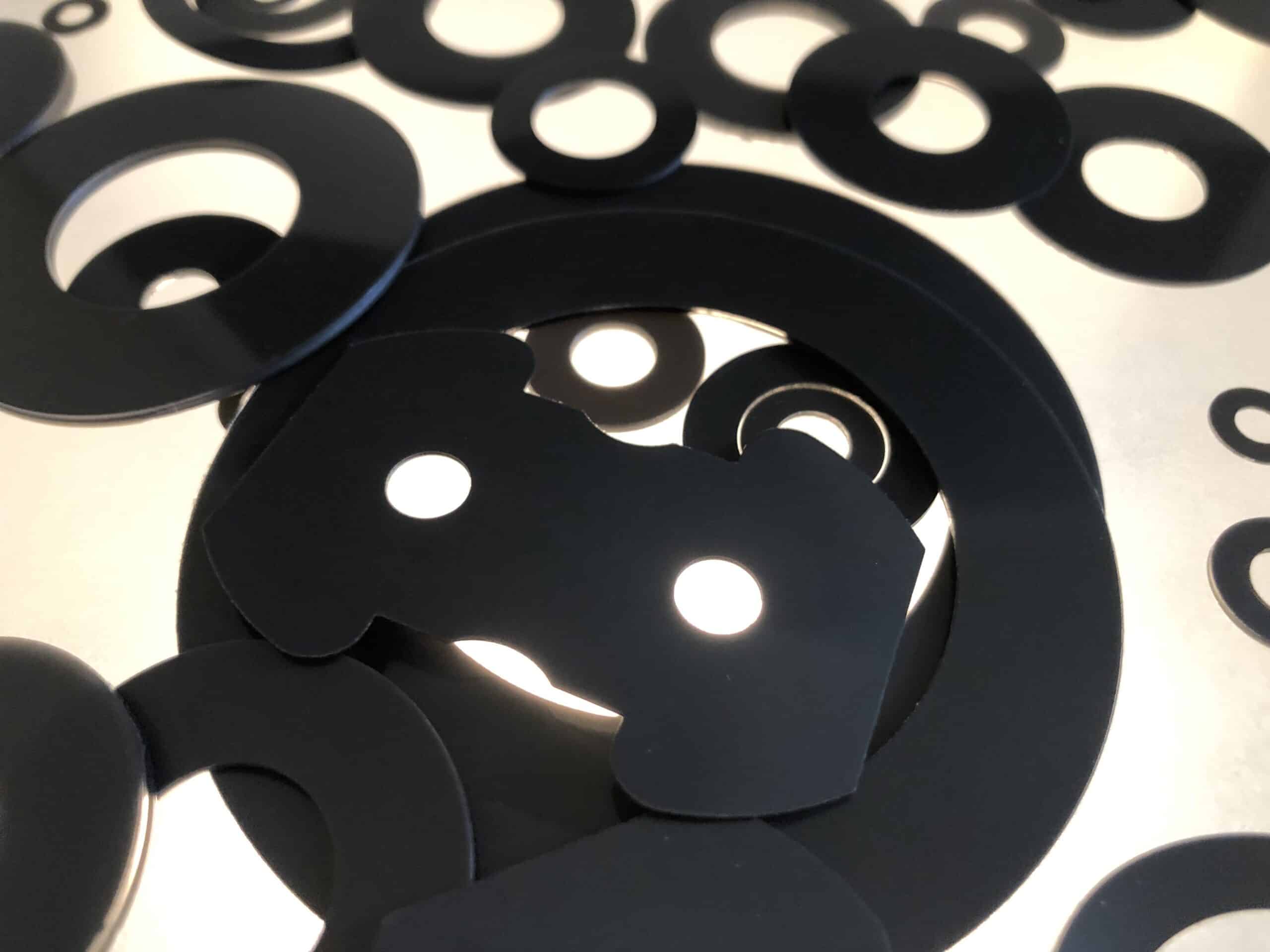 Nylon MDS washers black